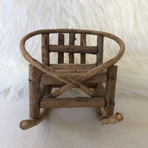 Miniature Twig Rocking Chair